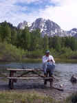 Brown baits up at the Big Bend